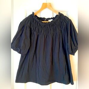 J.Crew black top sz XL